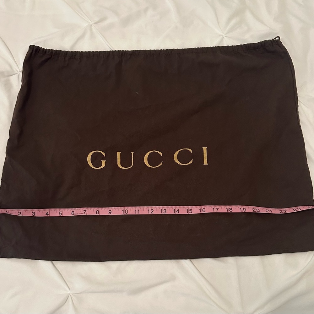 Gucci Brown Dust Bag